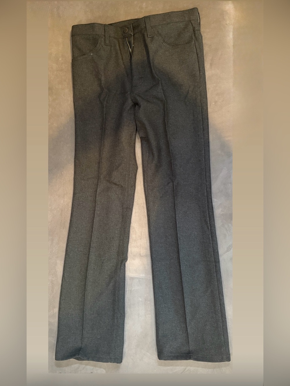 Wrangler Wrancher Men's Dark Gray Dress Pants 33 x 32
